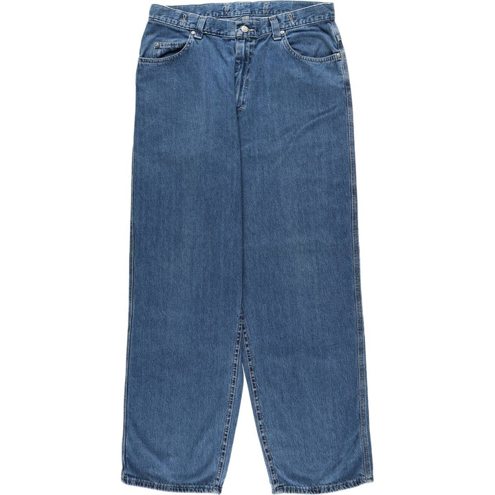 90'S Lee RIVETED Tapered Denim Pants, Made in USA, Men's W36 (approx.), Vintage cotton blue type Vintage Second Hand