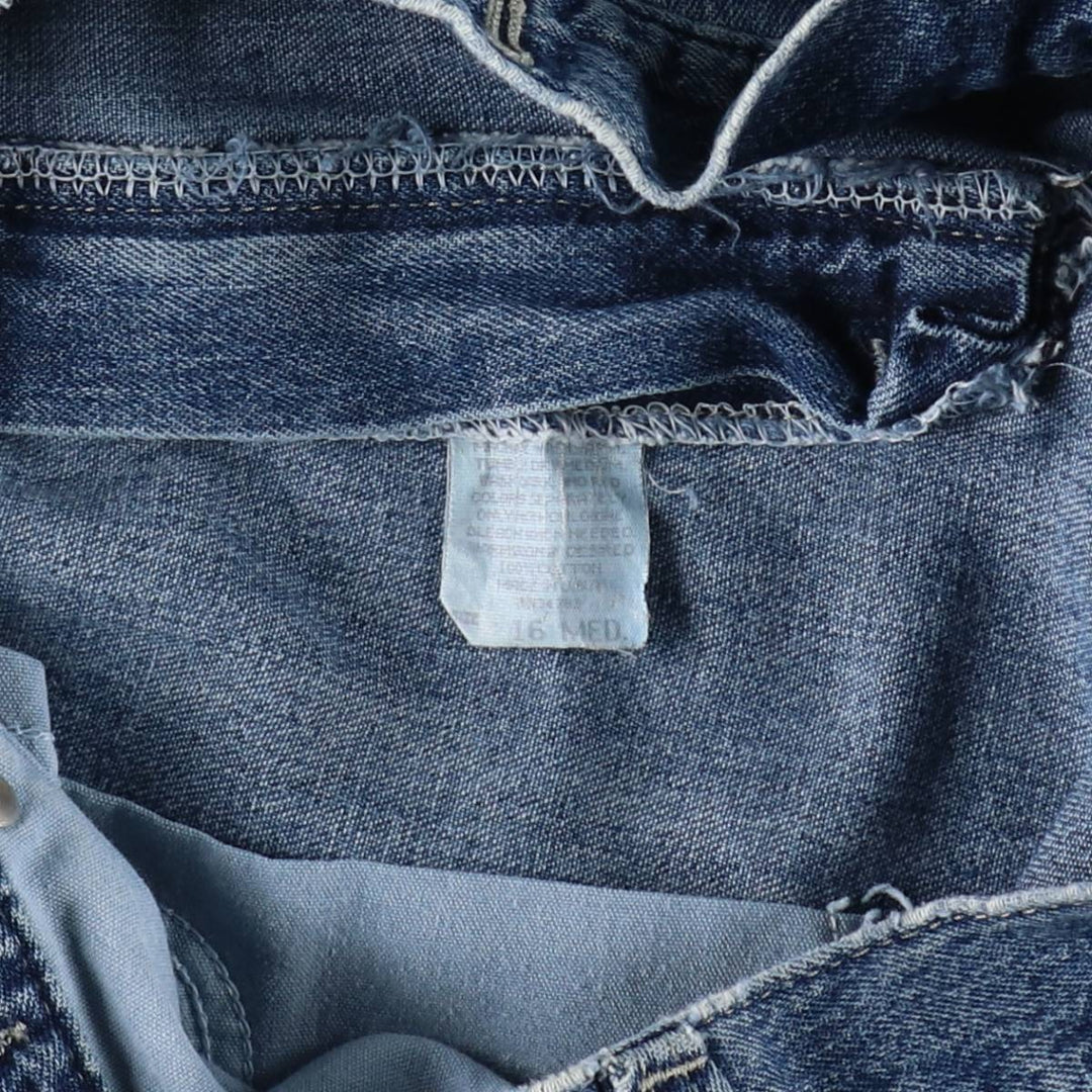 90'S Lee RIVETED Tapered Denim Pants, Made in USA, Men's W36 (approx.), Vintage cotton blue type Vintage Second Hand