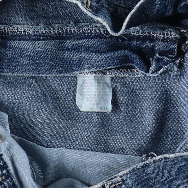 90'S Lee RIVETED Tapered Denim Pants, Made in USA, Men's W36 (approx.), Vintage cotton blue type Vintage Second Hand