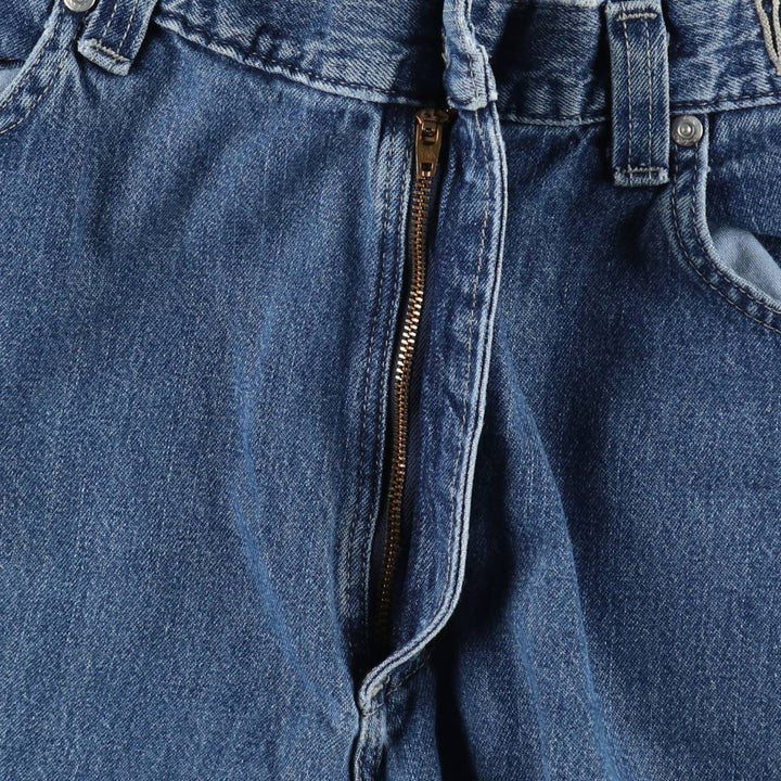 90'S Lee RIVETED Tapered Denim Pants, Made in USA, Men's W36 (approx.), Vintage cotton blue type Vintage Second Hand