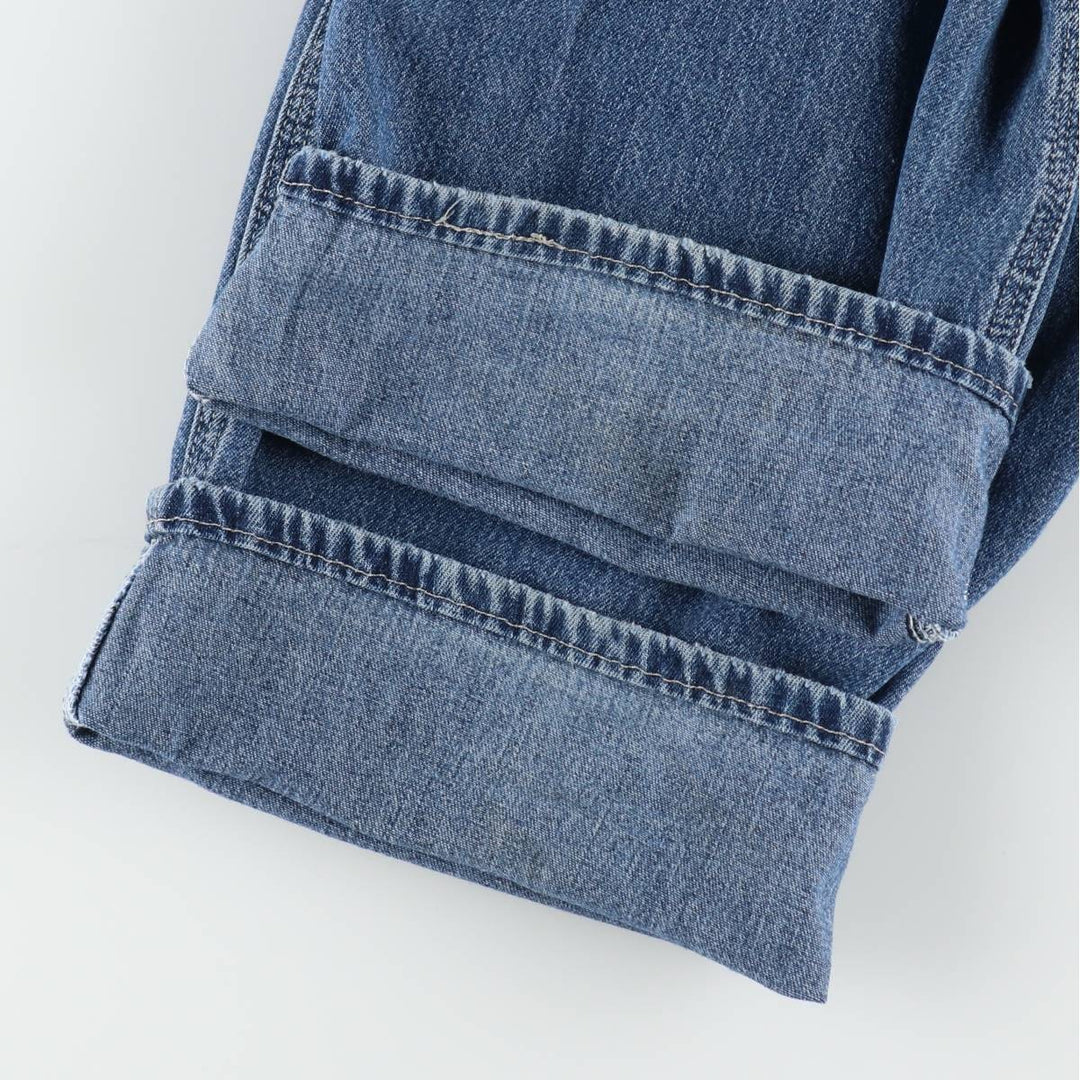 90'S Lee RIVETED Tapered Denim Pants, Made in USA, Men's W36 (approx.), Vintage cotton blue type Vintage Second Hand