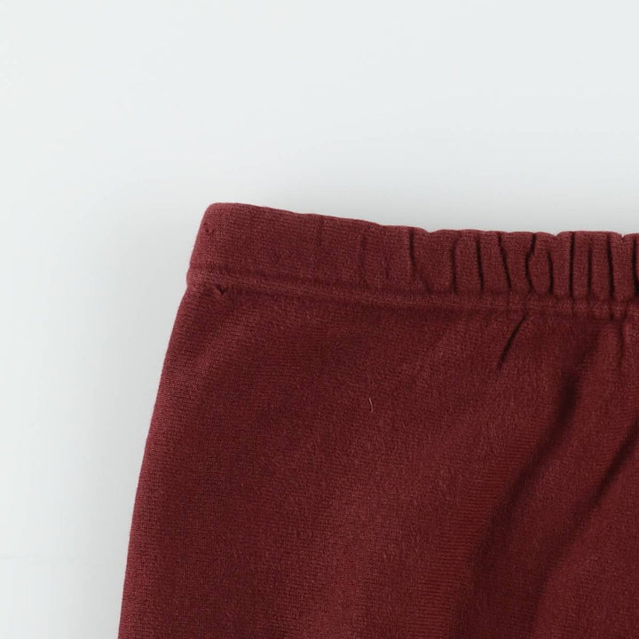 80'S Champion Reverse Weave Tricot Tag Sweatpants, Made in USA, Men's Size L (Equivalent), Vintage cotton wine-red Vintage Second Hand