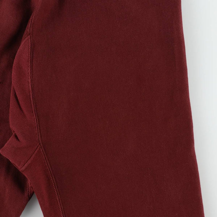 80'S Champion Reverse Weave Tricot Tag Sweatpants, Made in USA, Men's Size L (Equivalent), Vintage cotton wine-red Vintage Second Hand