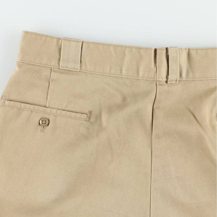 70s-80'S LL Bean Chino Shorts, Made in USA, Men's Size W34 (approx.), Vintage polyester Beige type Vintage Second Hand