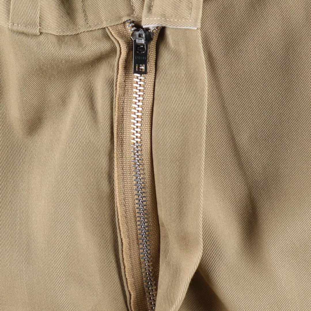 1980'S L.L.Bean Dickies Work Pants, Men's Size W33 (approx.), Vintage unclear Beige type Vintage Second Hand