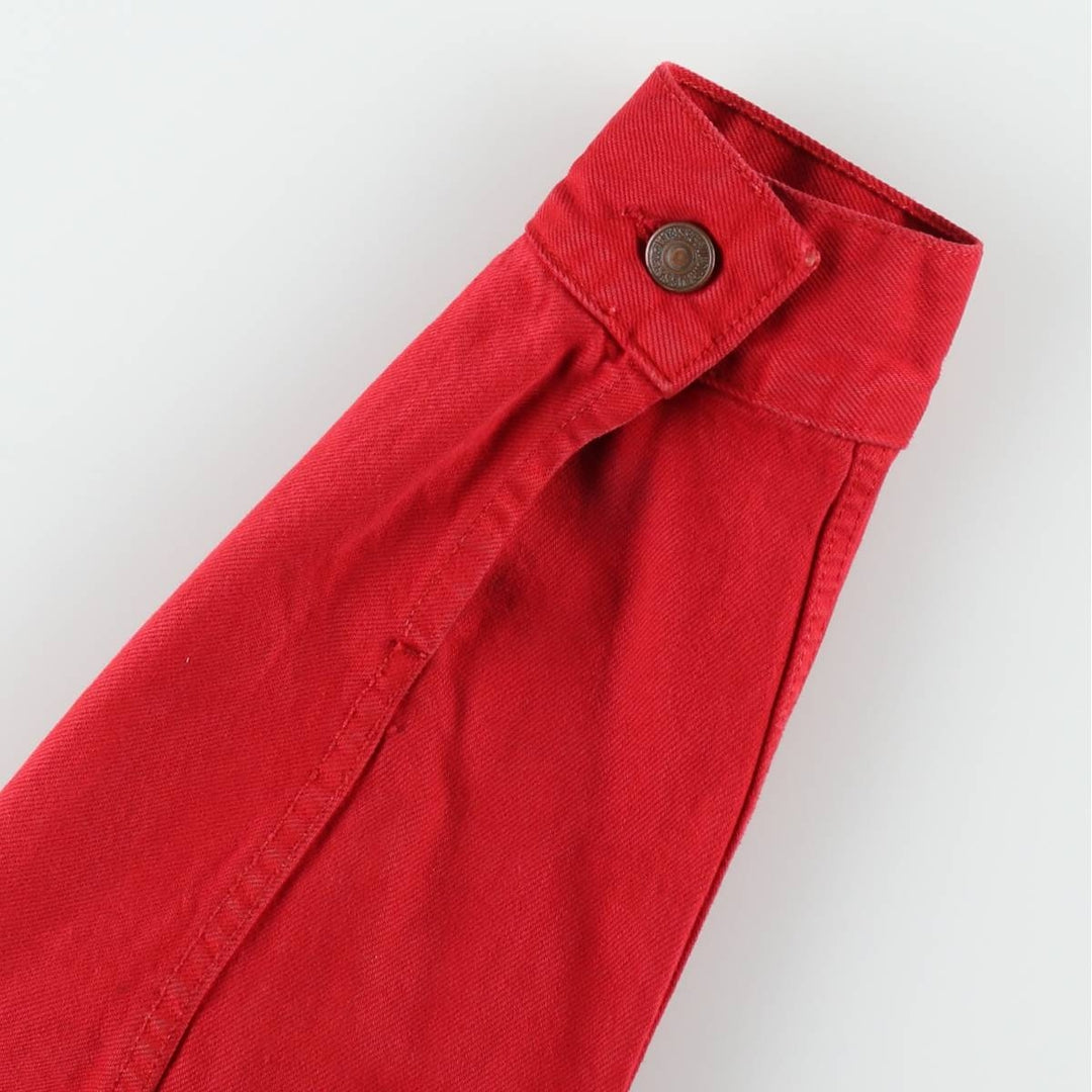 1990'S Levi's 70500-0288 Denim Jacket, Men's Size L (approx.), Vintage cotton red type Vintage Second Hand