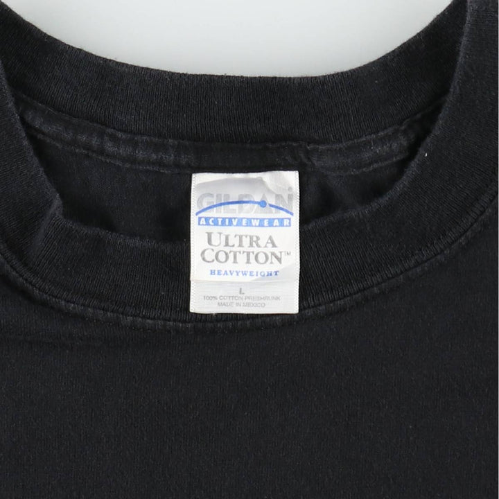 2000'S Gildan Apple Specialist advertising T-shirt, men's size L (approx.) cotton black type Vintage Second Hand