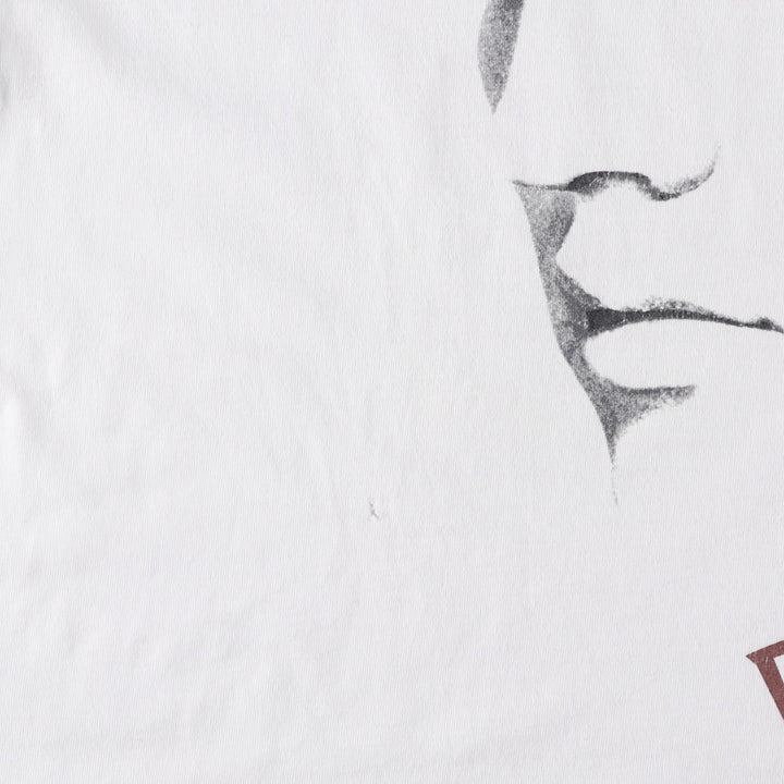 90'S Delta Elvis Presley Band T-Shirt, Made in USA, Men's XL equivalent, Vintage cotton white type Vintage Second Hand