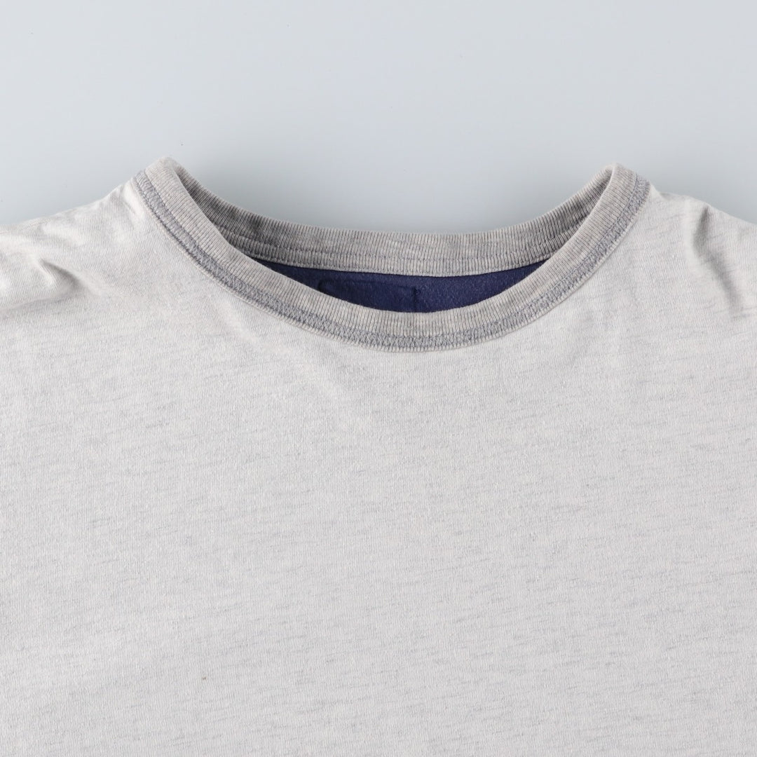 90'S Ralph Lauren Polo Sport Reversible Double-Faced Short-Sleeve Printed T-Shirt, Men's Size L (Equivalent), Vintage cotton navy blue type Vintage Second Hand