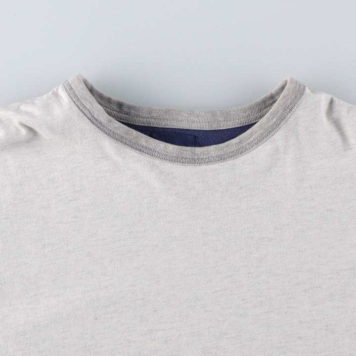 90'S Ralph Lauren Polo Sport Reversible Double-Faced Short-Sleeve Printed T-Shirt, Men's Size L (Equivalent), Vintage cotton navy blue type Vintage Second Hand