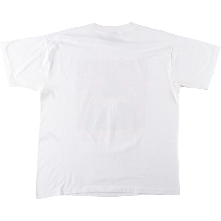 90'S Screen Stars American Red Cross Advertising T-shirt, Made in USA, Men's XL equivalent. cotton white type Vintage Second Hand