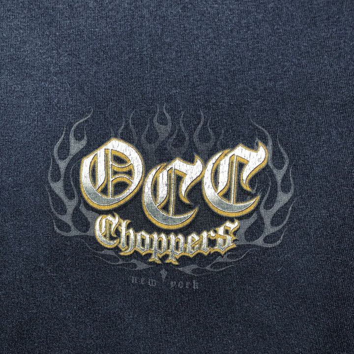 Orange County Choppers Motorcycle Long-Sleeve T-Shirt (Men's XL equivalent) cotton black type Vintage Second Hand