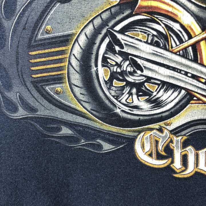 Orange County Choppers Motorcycle Long-Sleeve T-Shirt (Men's XL equivalent) cotton black type Vintage Second Hand