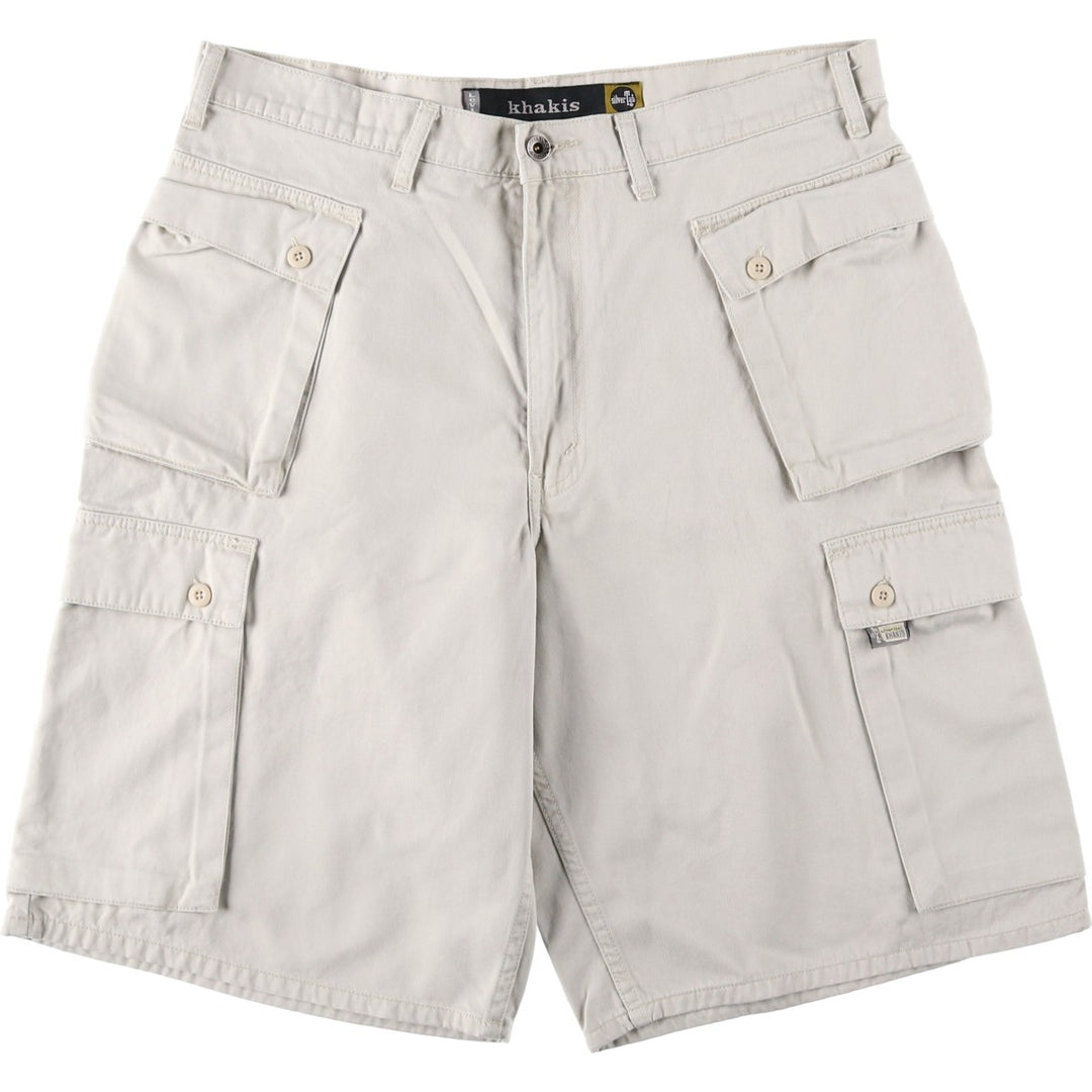 Levi's SILVER TAB KHAKIS Cargo Shorts, Men's W38 (approx.) cotton Beige type Vintage Second Hand