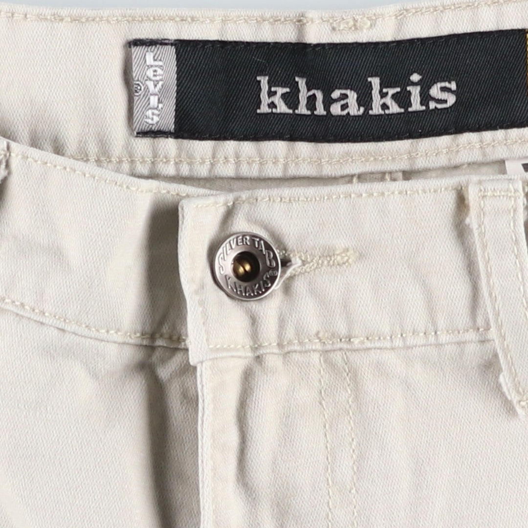 Levi's SILVER TAB KHAKIS Cargo Shorts, Men's W38 (approx.) cotton Beige type Vintage Second Hand