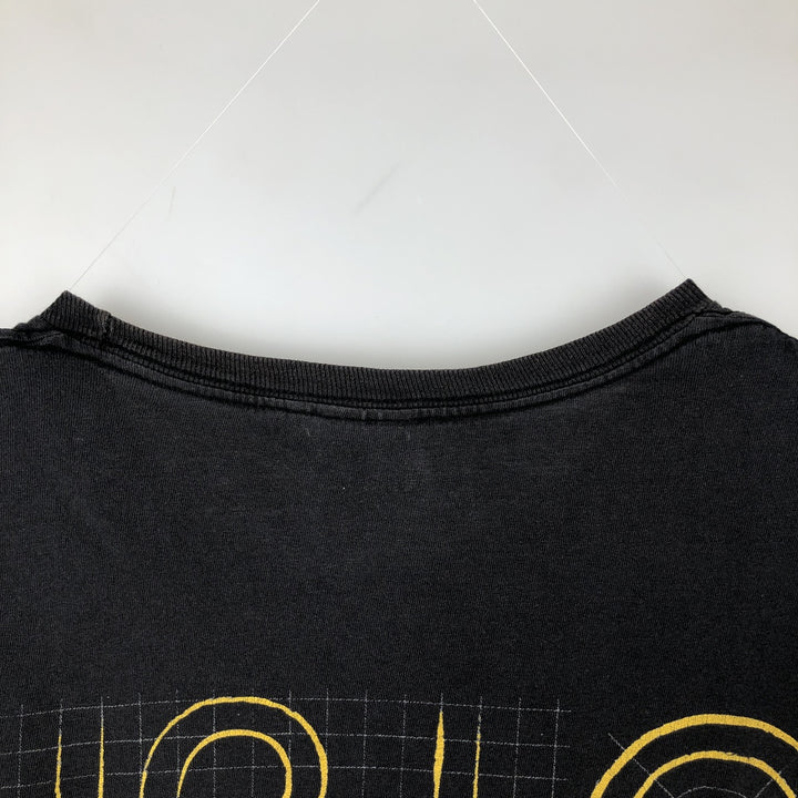 Delta U2 Band T-Shirt (Men's XL equivalent) cotton black type Vintage Second Hand