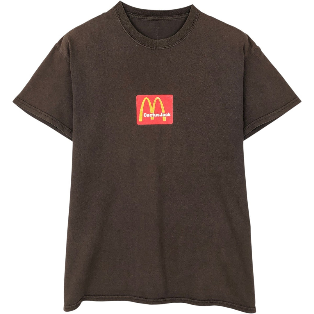 Cactus Jack TRAVIS SCOTT Rap T-Shirt (Men's Size S) cotton black type Vintage Second Hand