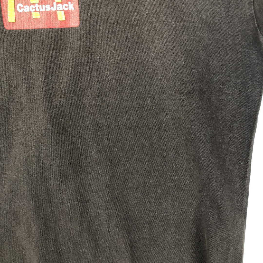 Cactus Jack TRAVIS SCOTT Rap T-Shirt (Men's Size S) cotton black type Vintage Second Hand