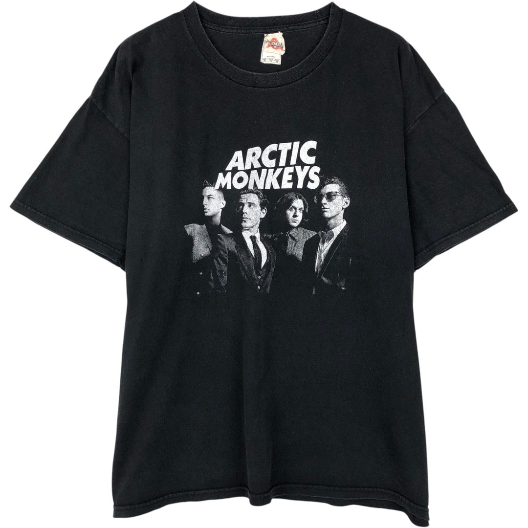 ALSTYLE ARCTIC MONKEYS Band T-shirt (Men's XL equivalent) cotton black type Vintage Second Hand