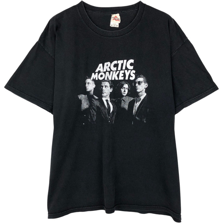 ALSTYLE ARCTIC MONKEYS Band T-shirt (Men's XL equivalent) cotton black type Vintage Second Hand