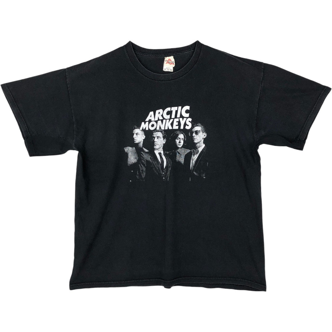 ALSTYLE ARCTIC MONKEYS Band T-shirt (Men's XL equivalent) cotton black type Vintage Second Hand