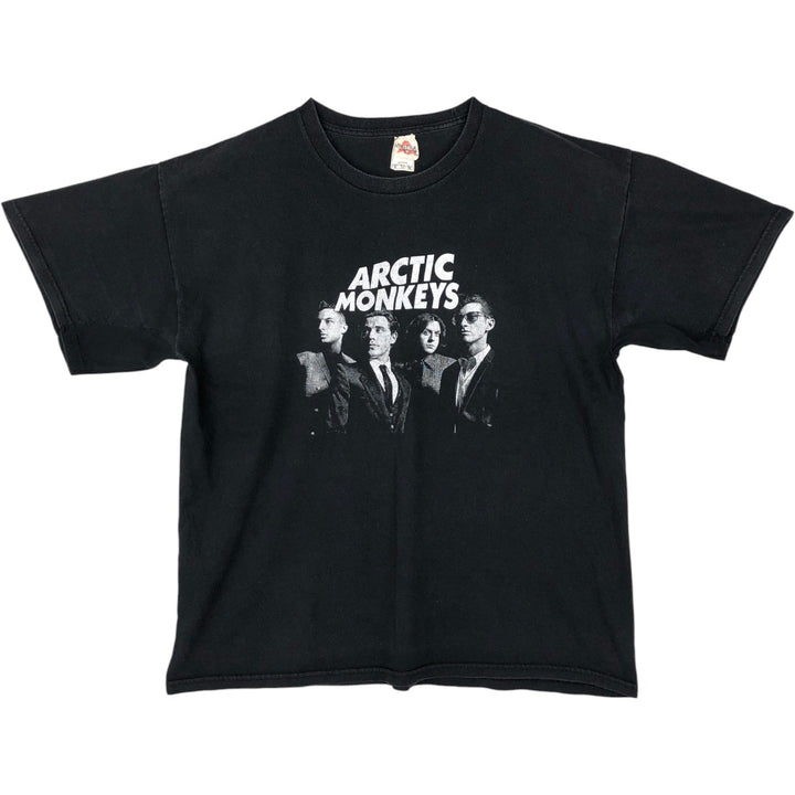 ALSTYLE ARCTIC MONKEYS Band T-shirt (Men's XL equivalent) cotton black type Vintage Second Hand