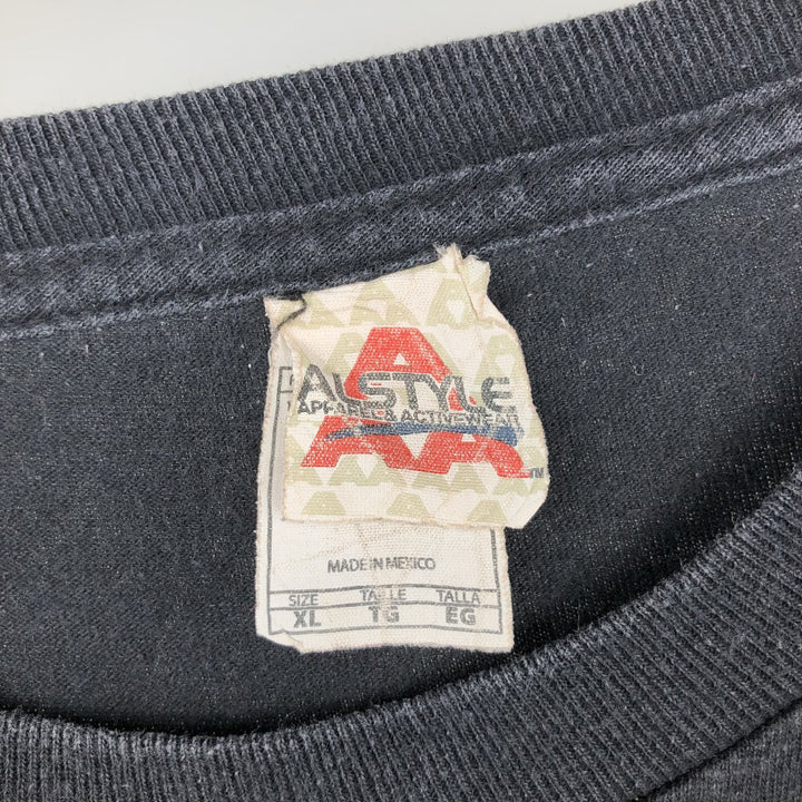 ALSTYLE ARCTIC MONKEYS Band T-shirt (Men's XL equivalent) cotton black type Vintage Second Hand