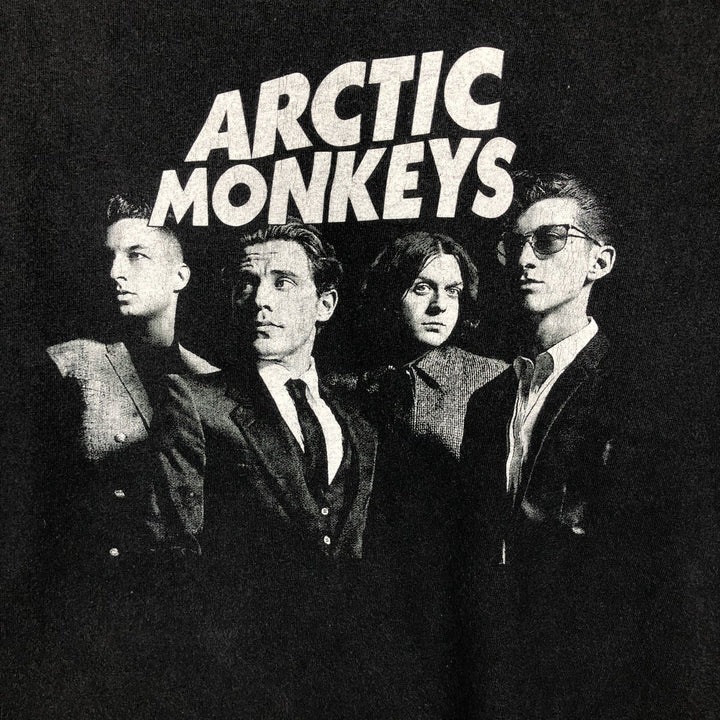 ALSTYLE ARCTIC MONKEYS Band T-shirt (Men's XL equivalent) cotton black type Vintage Second Hand