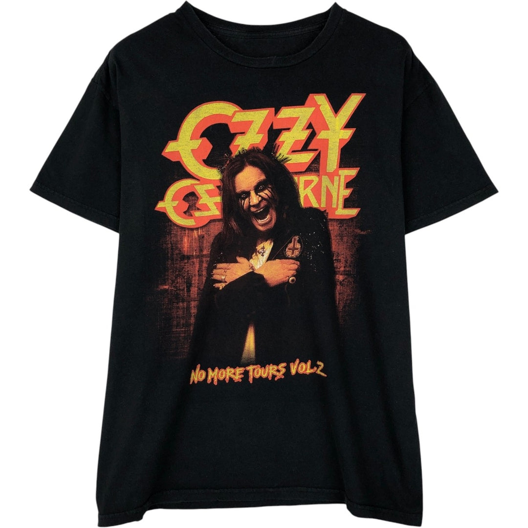 Ozzy Osbourne Band T-shirt, Men's XL size unclear white type Vintage Second Hand