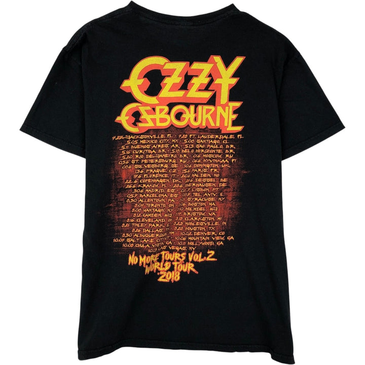 Ozzy Osbourne Band T-shirt, Men's XL size unclear white type Vintage Second Hand