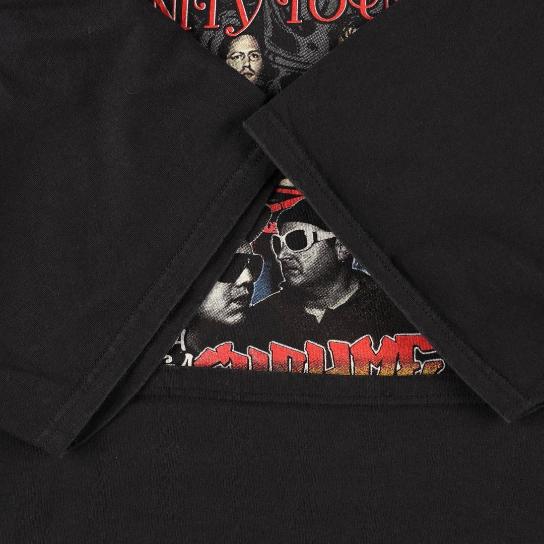 DELTA SUBLIME Band T-shirt, Men's XXL equivalent. cotton black type Vintage Second Hand