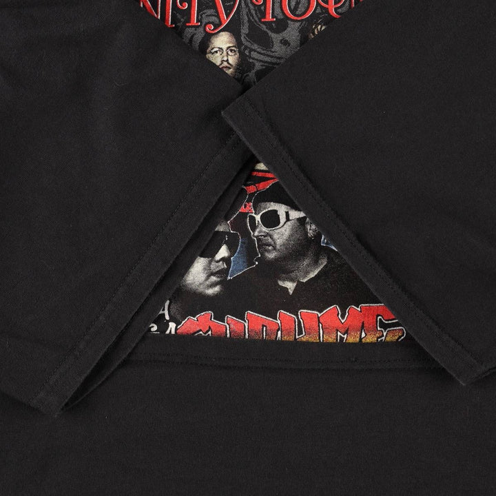 DELTA SUBLIME Band T-shirt, Men's XXL equivalent. cotton black type Vintage Second Hand
