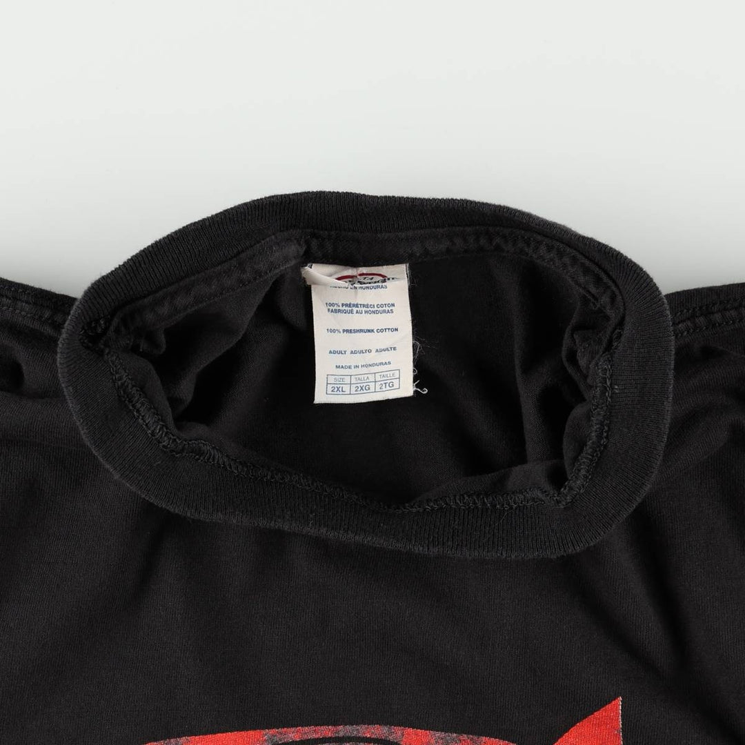 DELTA SUBLIME Band T-shirt, Men's XXL equivalent. cotton black type Vintage Second Hand