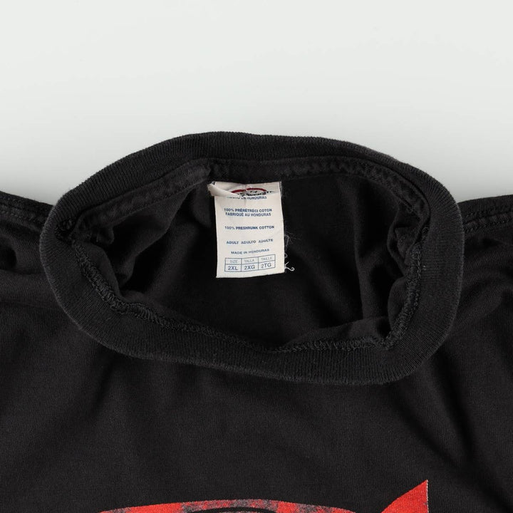 DELTA SUBLIME Band T-shirt, Men's XXL equivalent. cotton black type Vintage Second Hand