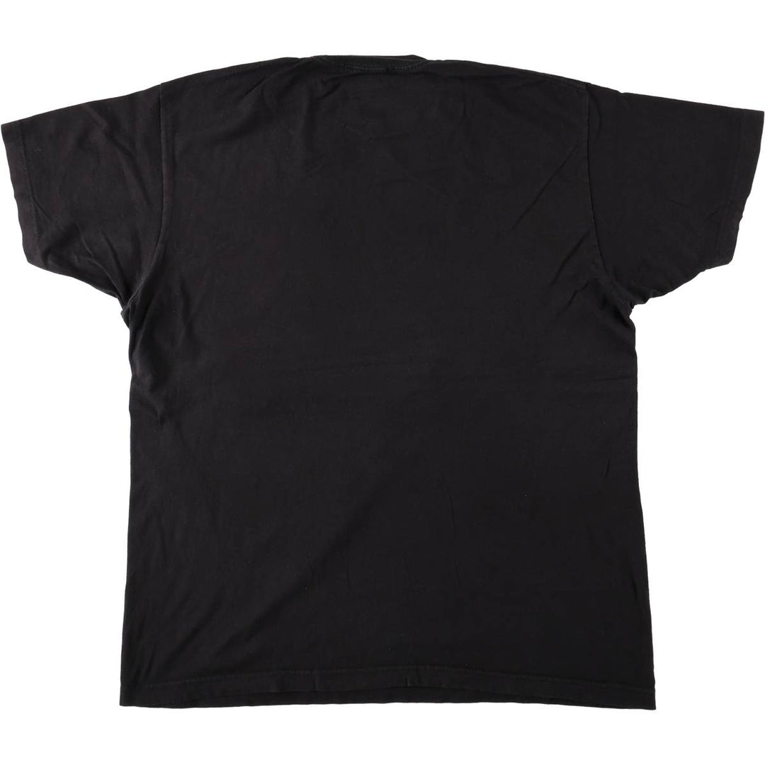 BILLIE EILISH Billie Eilish Band T-shirt Band T Men's L size cotton black type Vintage Second Hand