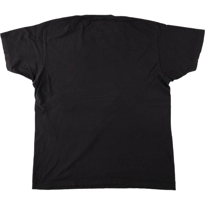 BILLIE EILISH Billie Eilish Band T-shirt Band T Men's L size cotton black type Vintage Second Hand