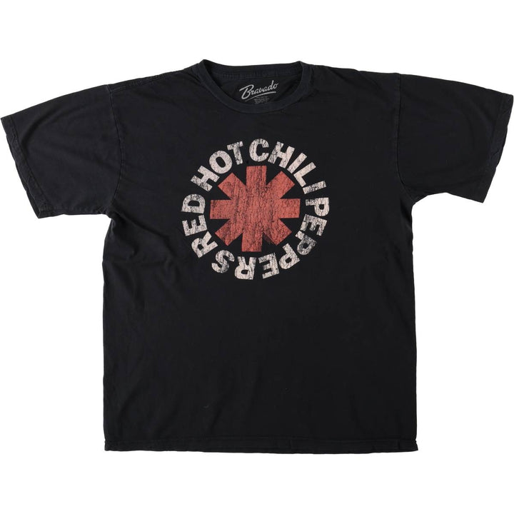 Bravado RED HOT CHILI PEPPERS Band T-shirt (Men's XL equivalent) cotton black type Vintage Second Hand