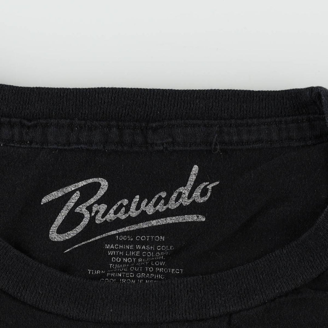 Bravado RED HOT CHILI PEPPERS Band T-shirt (Men's XL equivalent) cotton black type Vintage Second Hand
