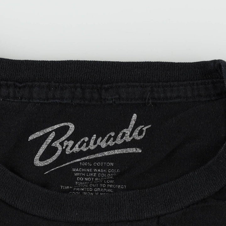 Bravado RED HOT CHILI PEPPERS Band T-shirt (Men's XL equivalent) cotton black type Vintage Second Hand