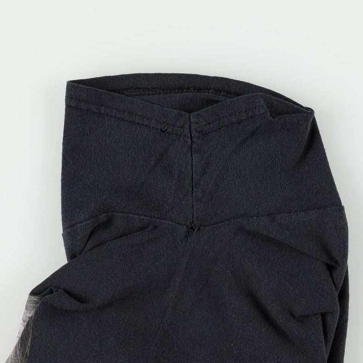 BILLIE EILISH Billie Eilish Band T-shirt Band T Men's S size cotton black type Vintage Second Hand