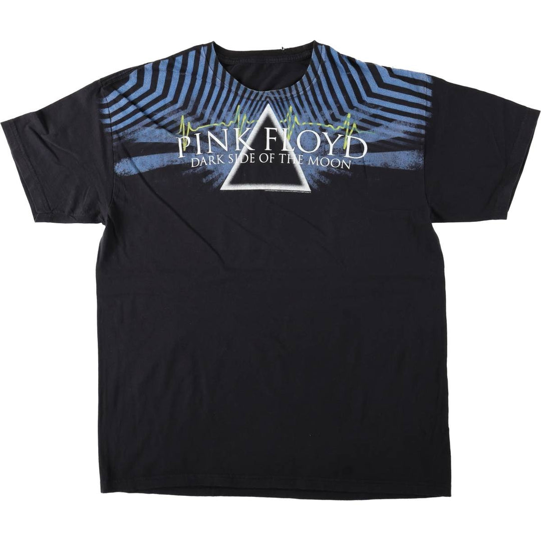 00'S PINK FLOYD Pink Floyd band T-shirt, band T, men's XL size unclear black type Vintage Second Hand
