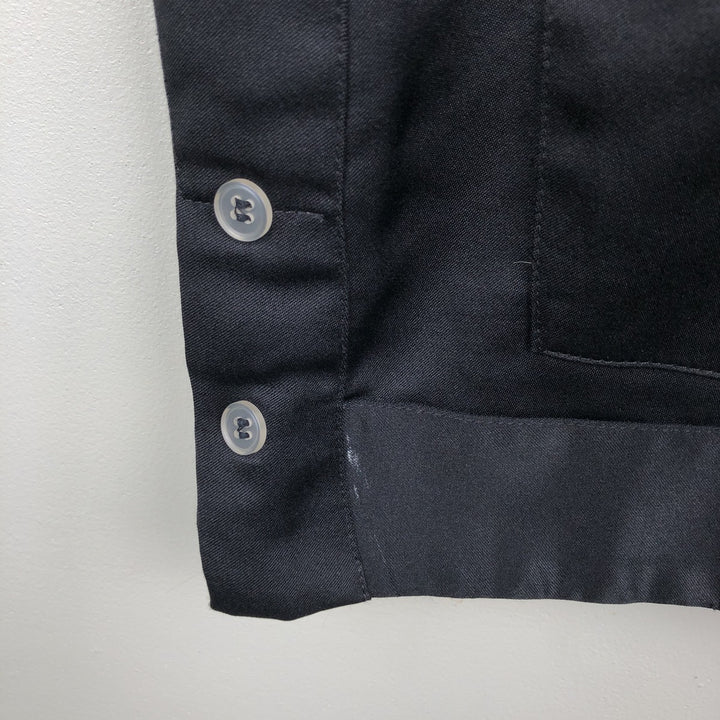 Maya Real Short-Sleeve Open Collar Mexican Shirt Cuban Shirt Box Shirt Men's Size L unclear black type Vintage Second Hand
