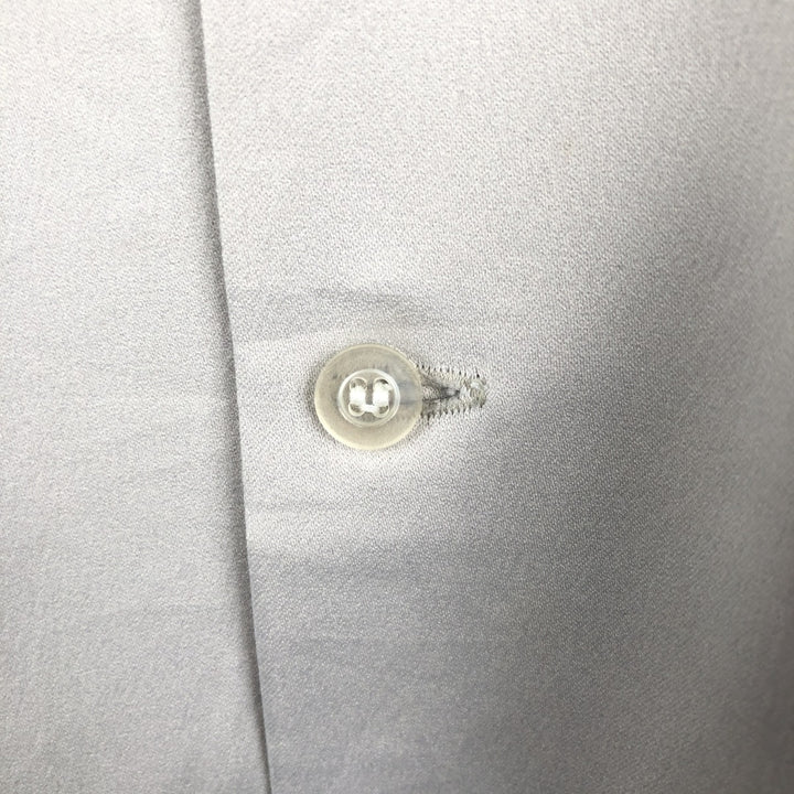 80s-90'S Campos COPACABANA Short-Sleeve Open-Collar Mexican Shirt Cuban Shirt Box Shirt Men's XL Equivalent unclear gray type Vintage Second Hand