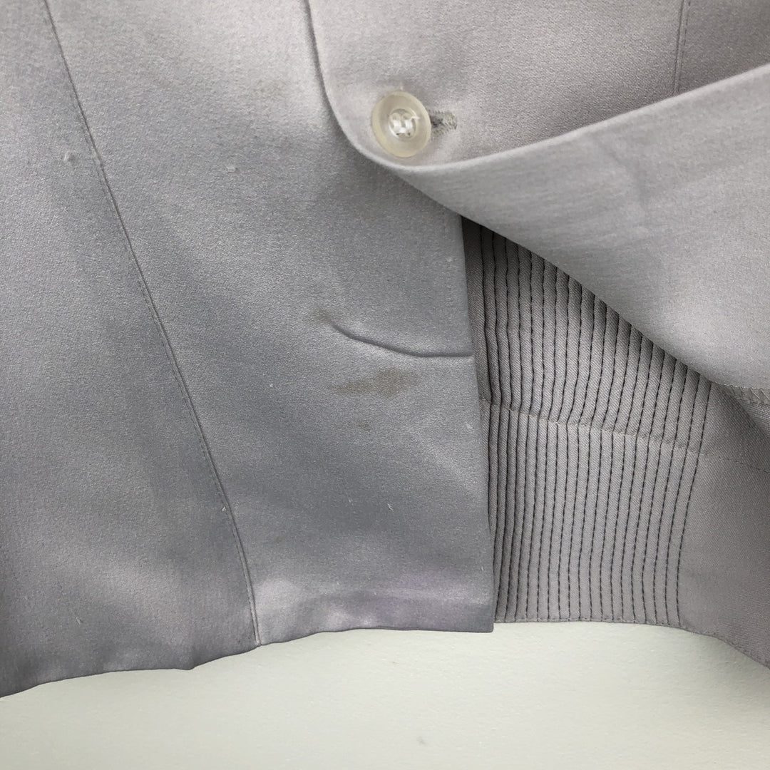 80s-90'S Campos COPACABANA Short-Sleeve Open-Collar Mexican Shirt Cuban Shirt Box Shirt Men's XL Equivalent unclear gray type Vintage Second Hand