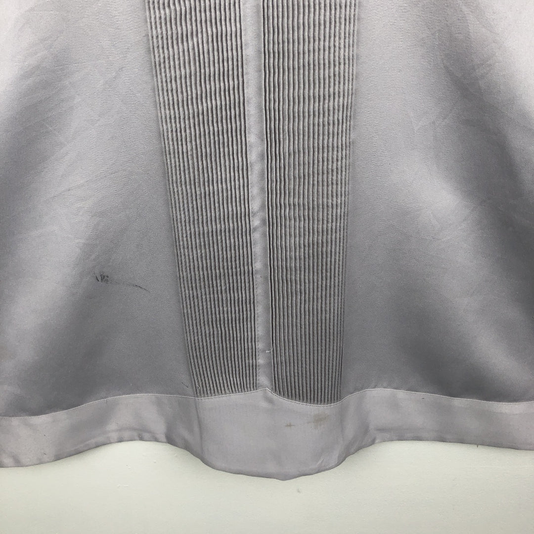 80s-90'S Campos COPACABANA Short-Sleeve Open-Collar Mexican Shirt Cuban Shirt Box Shirt Men's XL Equivalent unclear gray type Vintage Second Hand