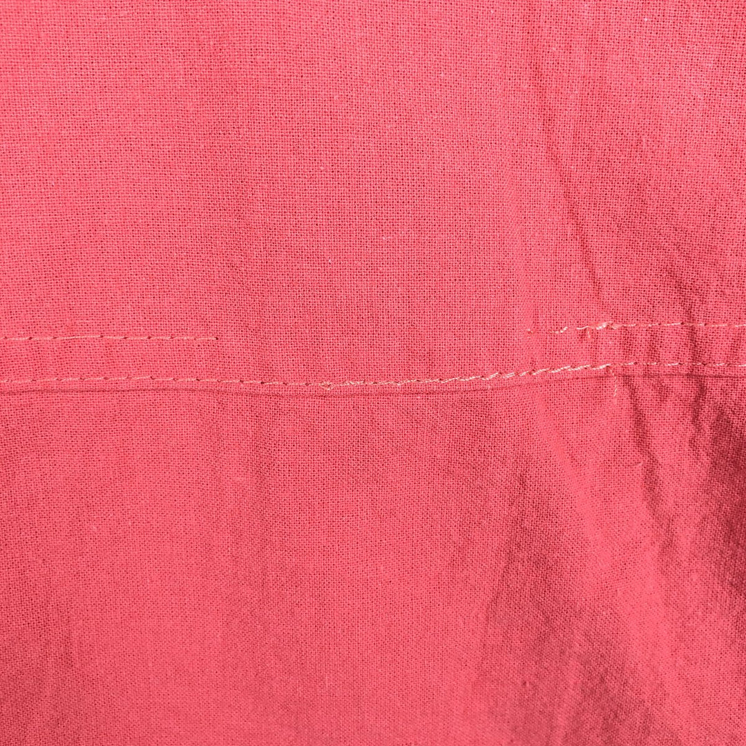 Short-sleeved open-collar Mexican shirt, Cuban shirt, boxy shirt, men's size L equivalent, vintage. unclear pink type Vintage Second Hand