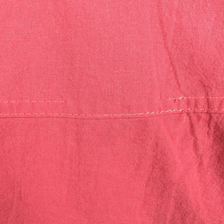 Short-sleeved open-collar Mexican shirt, Cuban shirt, boxy shirt, men's size L equivalent, vintage. unclear pink type Vintage Second Hand