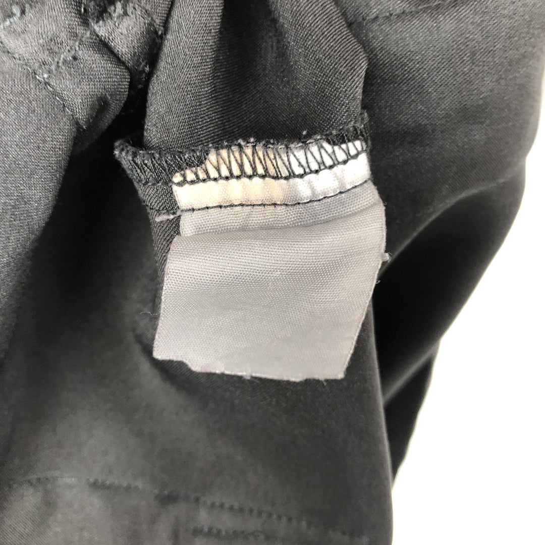 D'Carlos Short-Sleeve Open-Collar Mexican Shirt, Cuban Shirt, Boxy Shirt, Men's Size XL unclear black type Vintage Second Hand