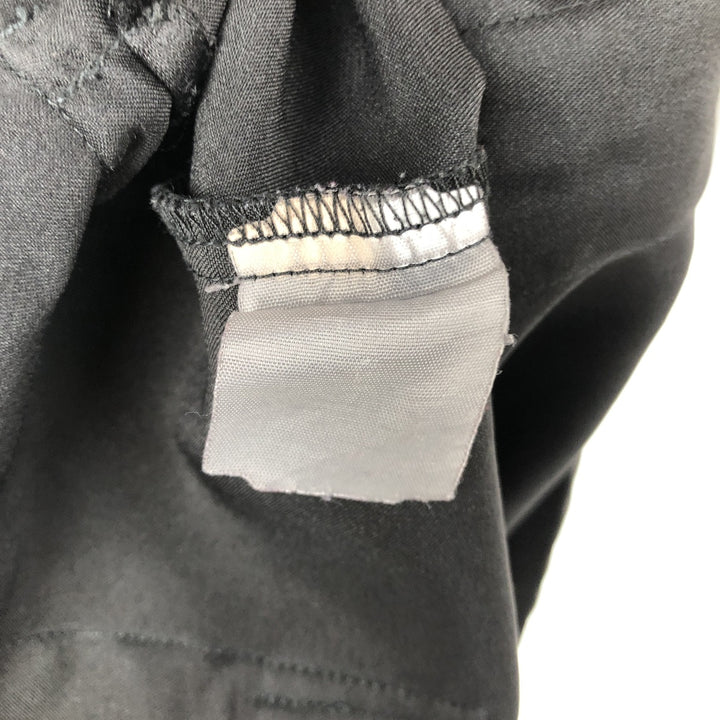 D'Carlos Short-Sleeve Open-Collar Mexican Shirt, Cuban Shirt, Boxy Shirt, Men's Size XL unclear black type Vintage Second Hand