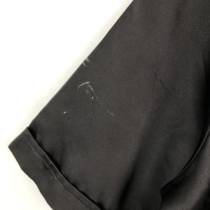 D'Carlos Short-Sleeve Open-Collar Mexican Shirt, Cuban Shirt, Boxy Shirt, Men's Size XL unclear black type Vintage Second Hand